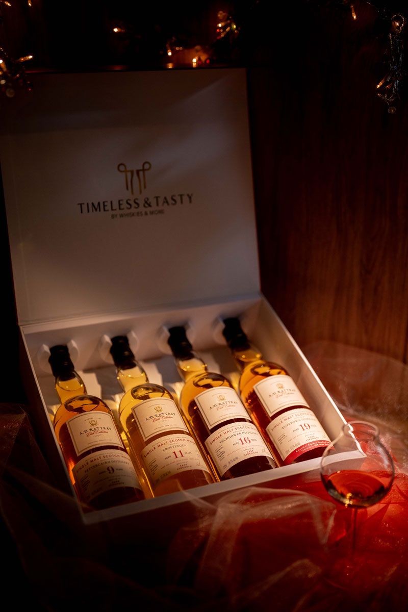 THE ULTIMATE WHISKY SET: THE CASK COLLECTION BY A.D. RATTRAY