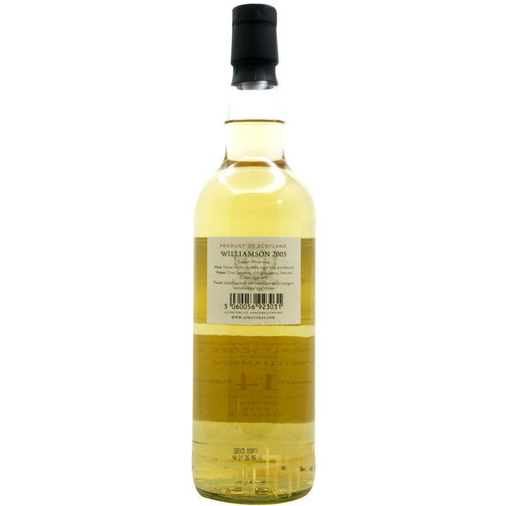 WILLIAMSON 14 YEARS OLD - 2005 VINTAGE - BLENDED MALT SCOTCH WHISKY BY AD RATTRAY