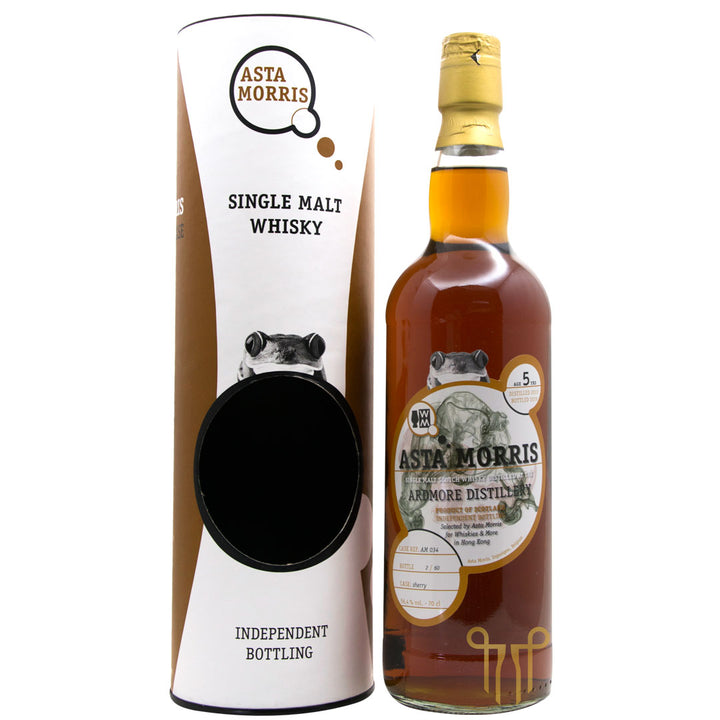 ARDMORE 5 YEARS OLD - 2013 VINTAGE - SINGLE MALT SCOTCH WHISKY BY ASTA MORRIS