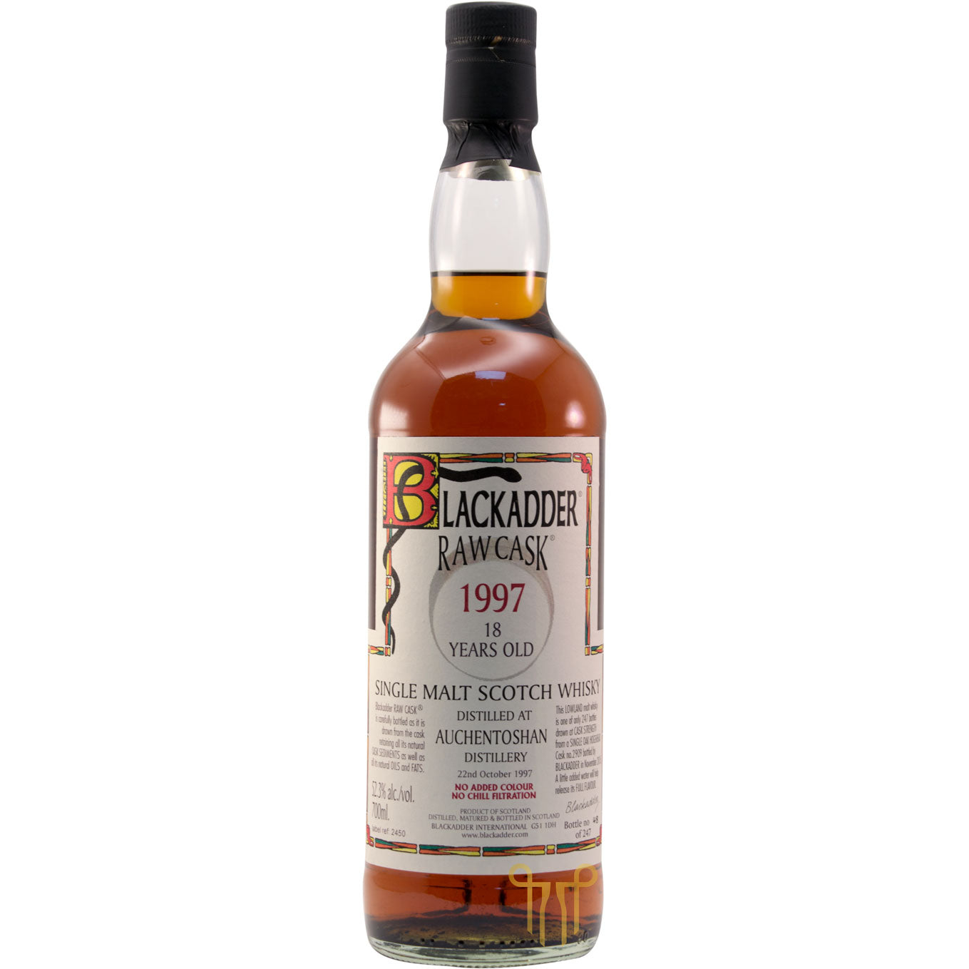 ウイスキー BLACKADDER RAW CASK 18 YEARS OLD BLACKADDER RAW CASK SMOKING ISLAY ISLAY BLENDED MALT SCOTCH