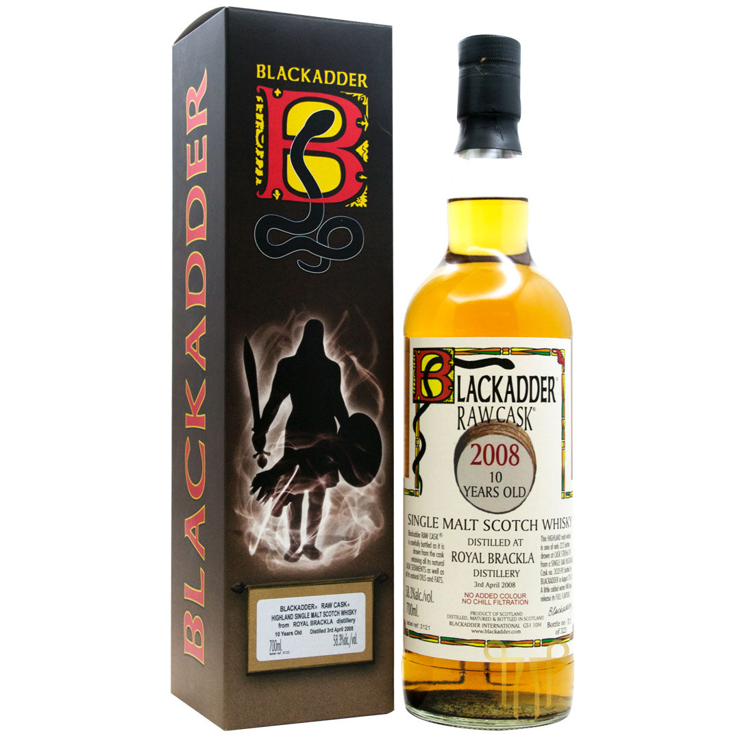 ROYAL BRACKLA 10年 - 2007 VINTAGE - 單一麥芽蘇格蘭威士忌 BY BLACKADDER