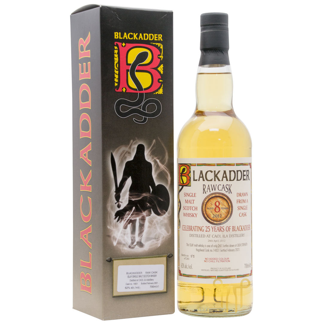 CAOL ILA 8 YEARS OLD - 2012 VINTAGE - SINGLE MALT SCOTCH WHISKY BY BLACKADDER