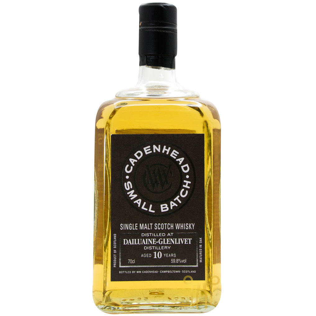 DAILUAINE-GLENLIVET 10 YEARS OLD - 2008 VINTAGE - SINGLE MALT SCOTCH WHISKY BY CADENHEAD'S