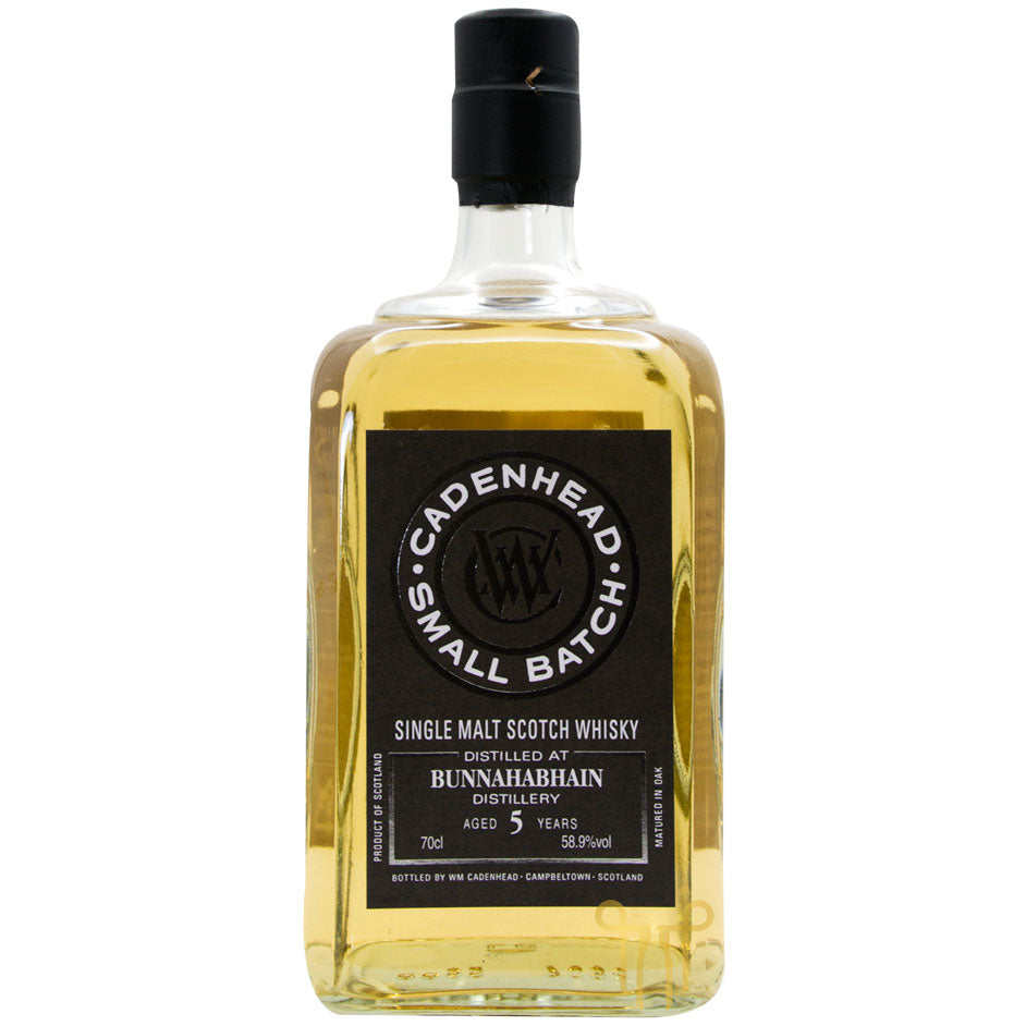 BUNNAHABHAIN 5 YEARS OLD - 2013 VINTAGE - SINGLE MALT SCOTCH WHISKY BY CADENHEAD'S