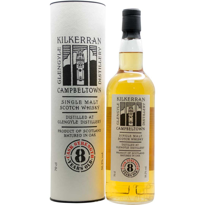 KILKERRAN 8 YEARS OLD - CASK STRENGTH - SINGLE MALT SCOTCH WHISKY