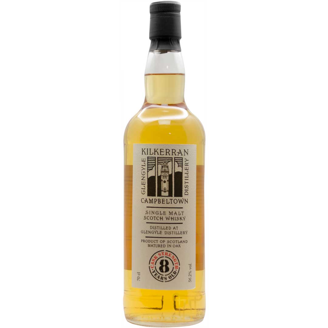 KILKERRAN 8 YEARS OLD - CASK STRENGTH - SINGLE MALT SCOTCH WHISKY