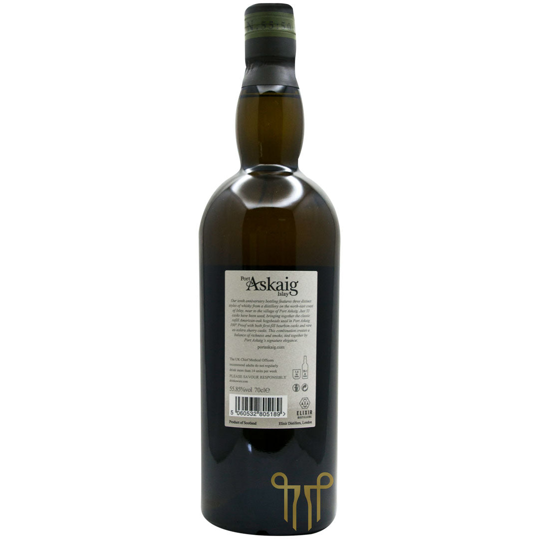 PORT ASKAIG 10 YEARS OLD - ANNIVERSARY - SINGLE MALT SCOTCH WHISKY