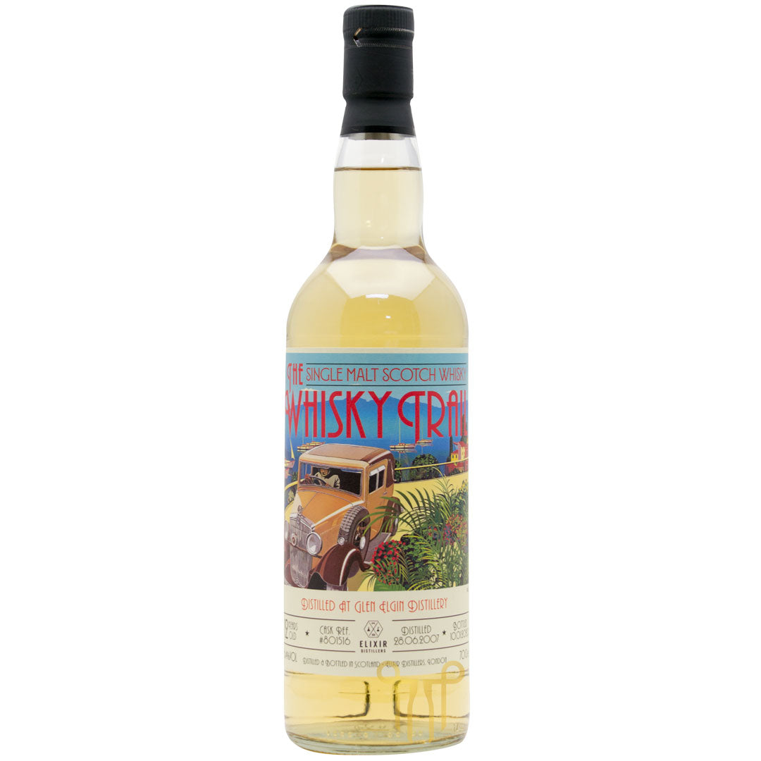 GLEN ELGIN 12 YEARS OLD (CARS SERIES) - 2007 VINTAGE - SINGLE MALT SCOTCH WHISKY BY THE WHISKY TRAIL