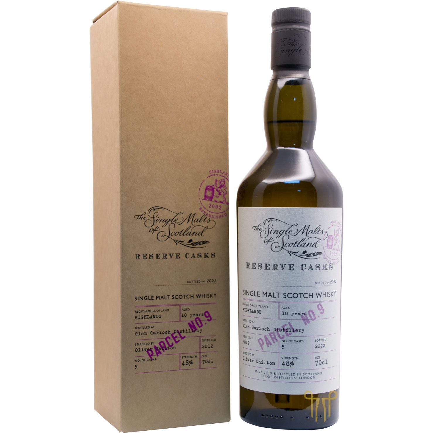 GLEN GARIOCH 10 YEARS OLD - SINGLE MALT SCOTCH WHISKY BY THE